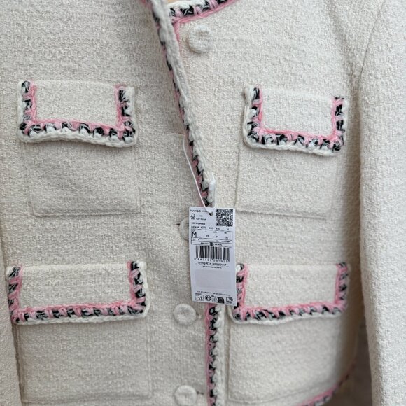 Mango Tweed Jacket - Picture 5 of 8